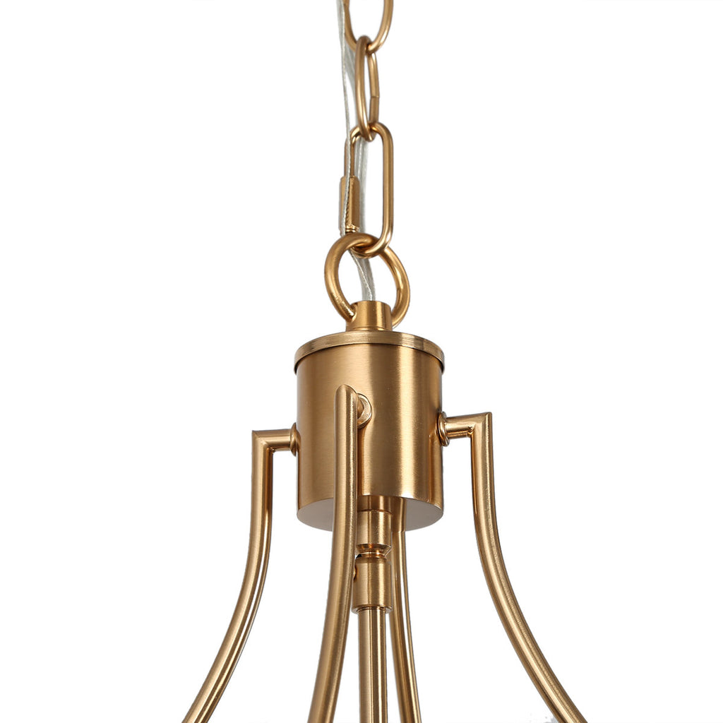 Delcho 4-Light Dimmable Chandelier