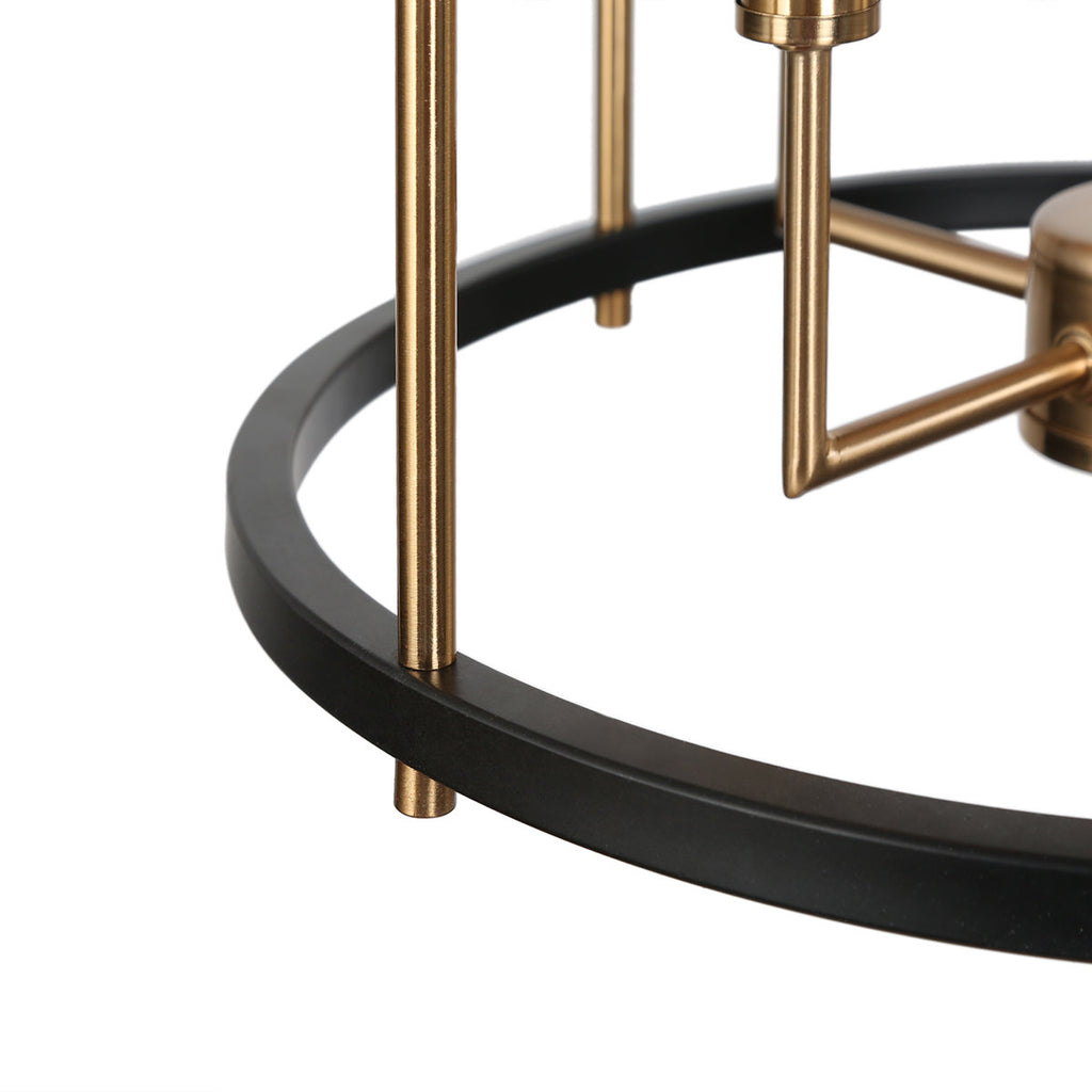 Delcho 4-Light Dimmable Chandelier