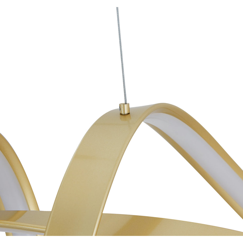 Denning Dimmable LED Tiered Chandelier