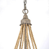 Dianthus 6-Light 25.6'' W Candle Style Beaded Modern Farmhouse Empire Dining Room Chandelier ETL Certified