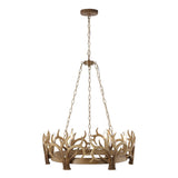 Diny 6-Light Dimmable Geometric Chandelier