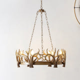 Diny 6-Light Dimmable Geometric Chandelier