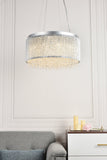 Downes 12-Light Dimmable Drum Chandelier