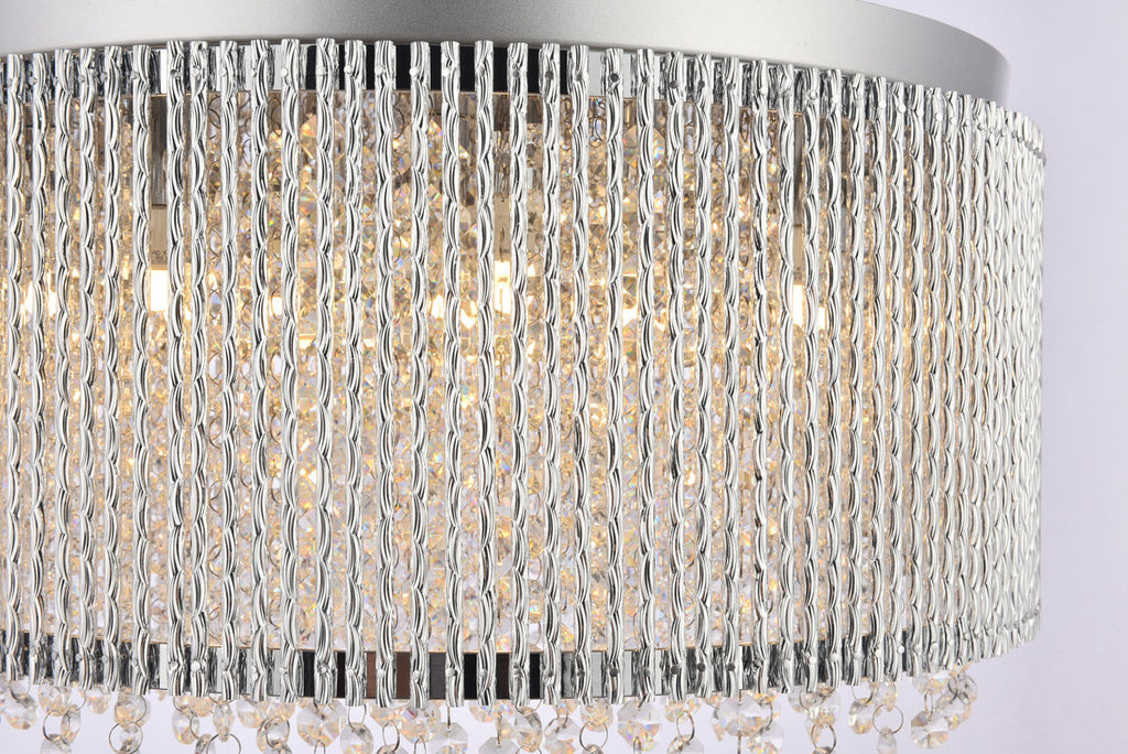 Downes 12-Light Dimmable Drum Chandelier