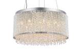 Downes 12-Light Dimmable Drum Chandelier
