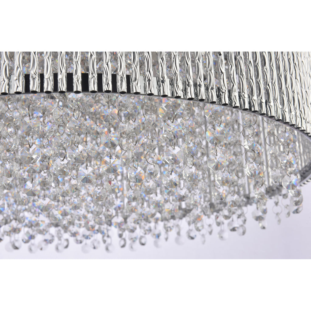 Downes 12-Light Dimmable Drum Chandelier
