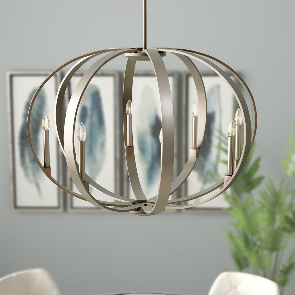 Elata 8-Light Globe Chandelier