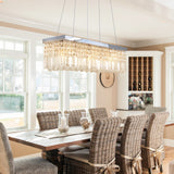Emilynn 5-Light Dimmable Square / Rectangle Chandelier