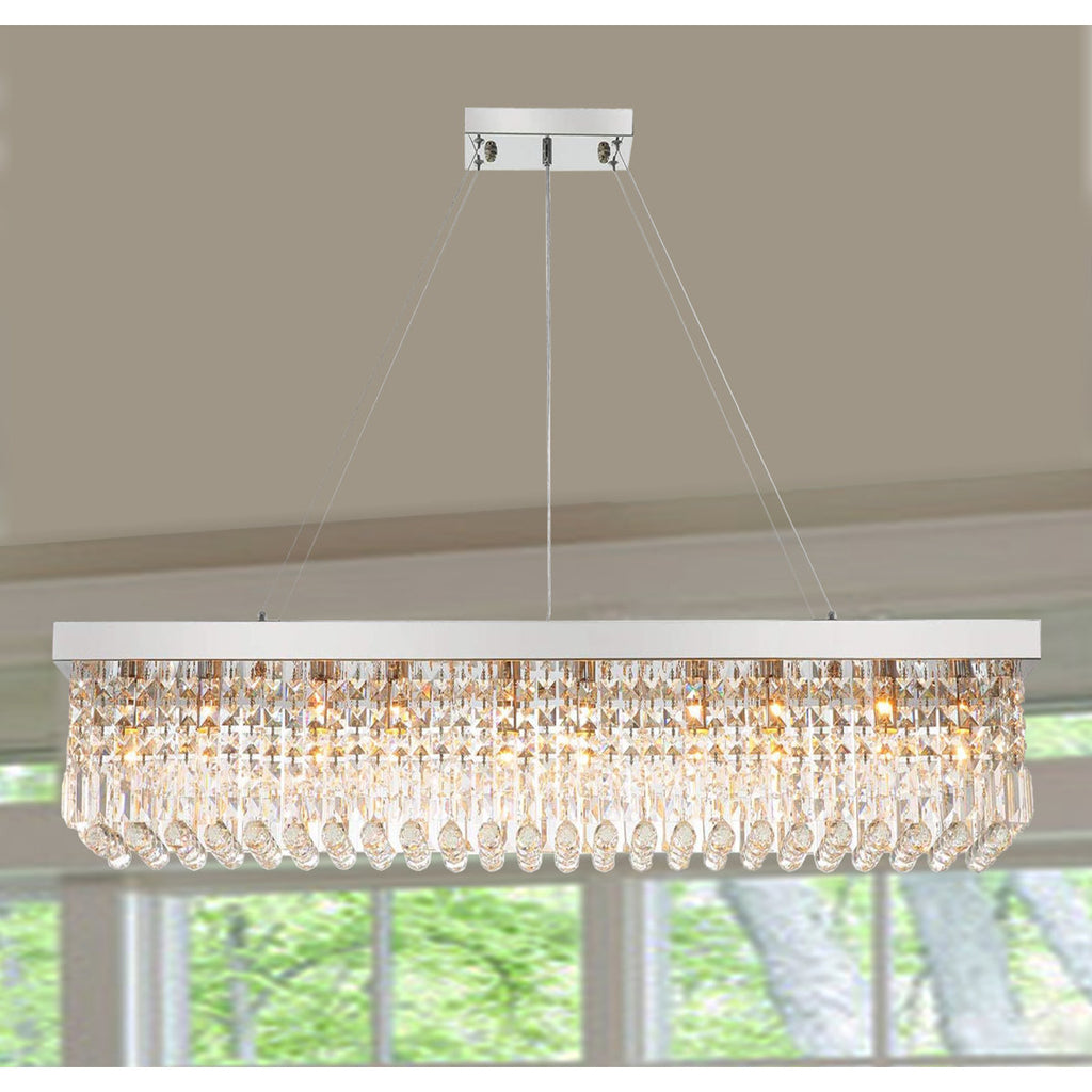 Emilynn 5-Light Dimmable Square / Rectangle Chandelier