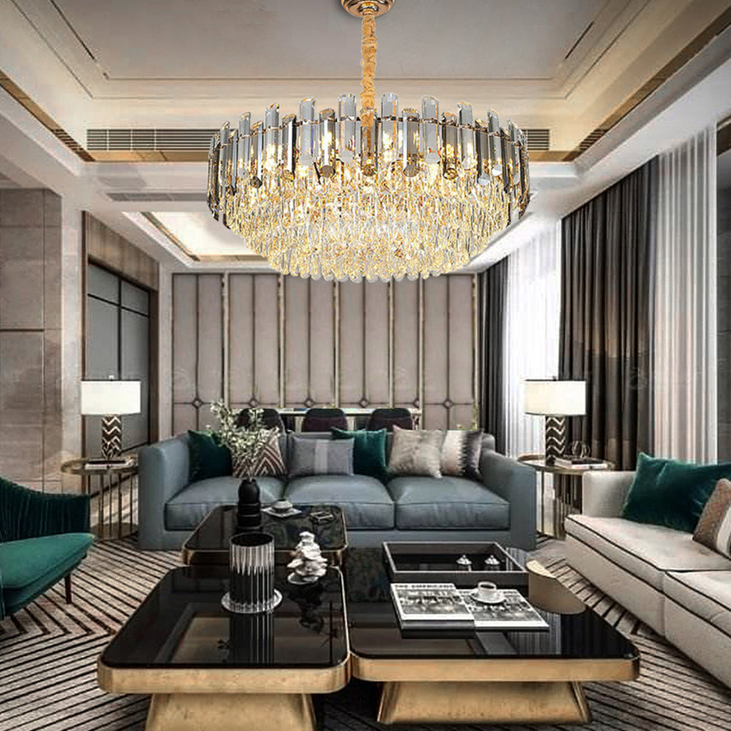 Goyette 8-Light Dimmable Tiered Chandelier with Adjustable Chain