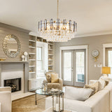 Goyette 8-Light Dimmable Tiered Chandelier with Adjustable Chain