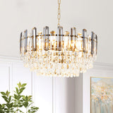 Goyette 8-Light Dimmable Tiered Chandelier with Adjustable Chain
