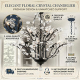 Grinstead 8-Light Dimmable Empire Chandelier
