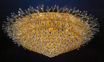 YH906-WL61356-620CKG YH906-WL61356-620CKG By Empire Crystal-Flush
