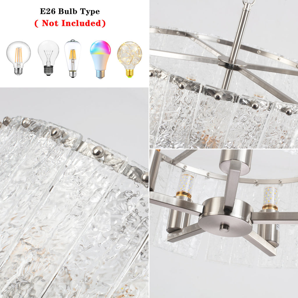 Hajarah 5-Light Dimmable Empire Chandelier