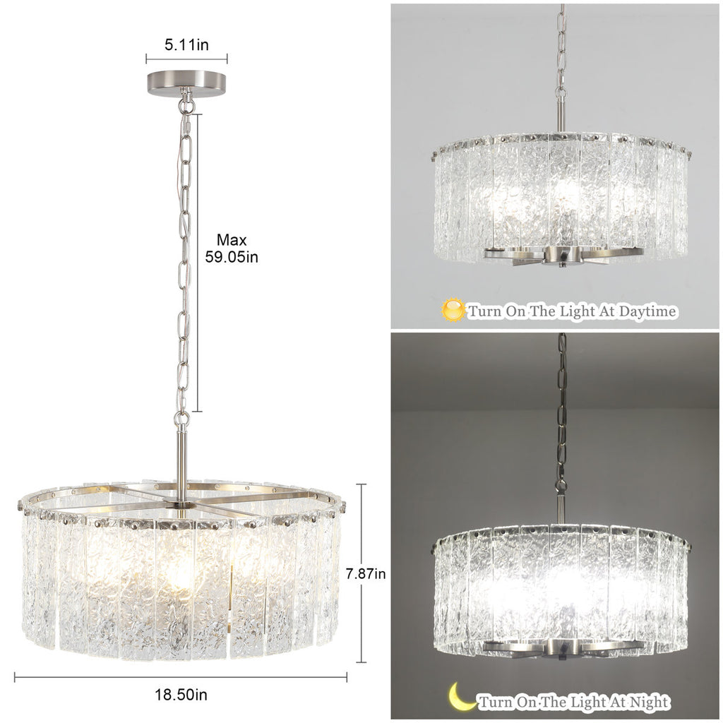 Hajarah 5-Light Dimmable Empire Chandelier