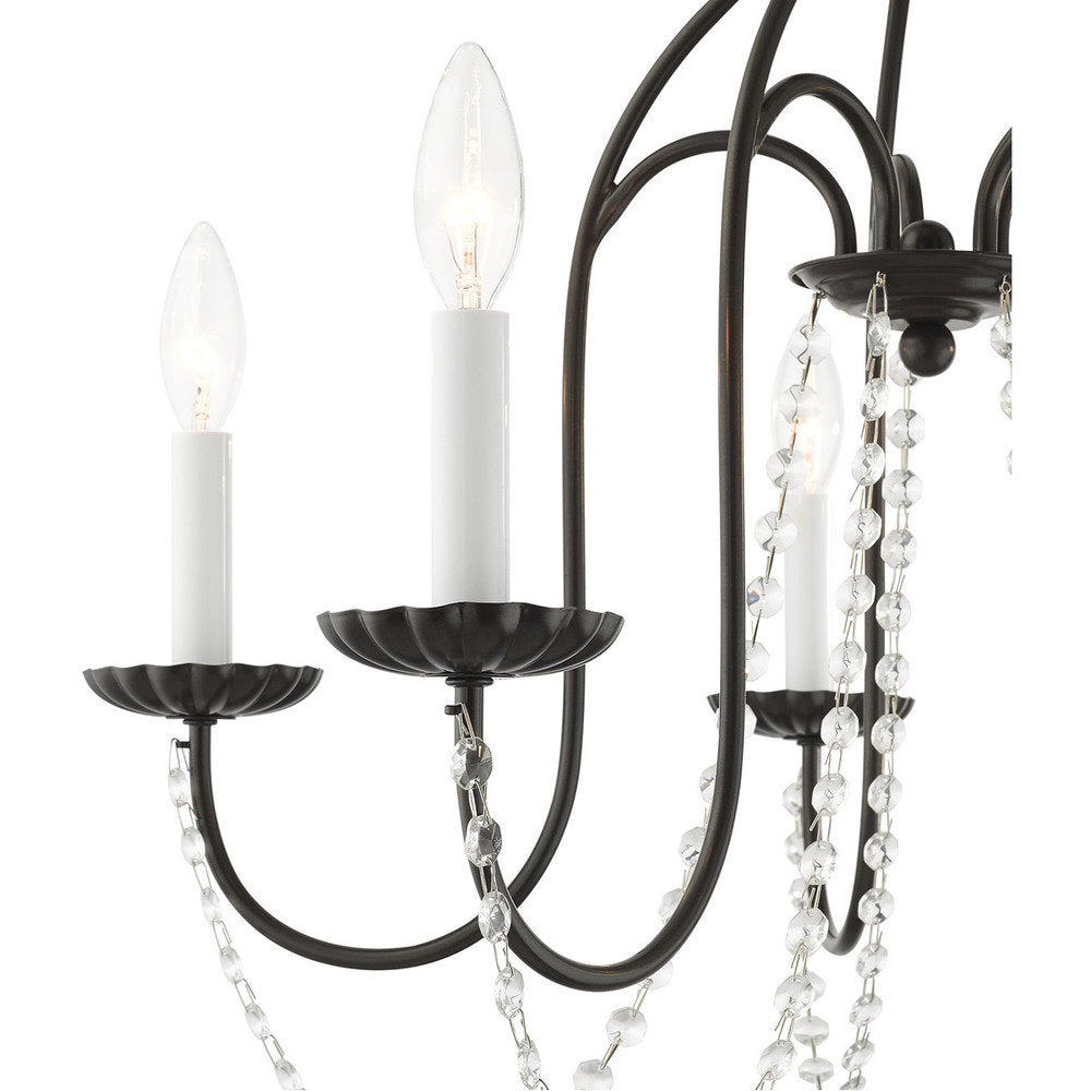 Hauppauge 5-Light Dimmable Classic / Traditional Chandelier