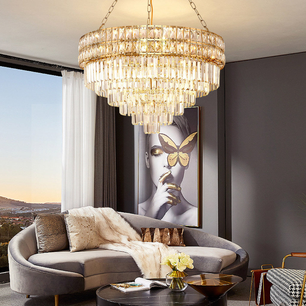 Imma Crystal Empire Chandelier