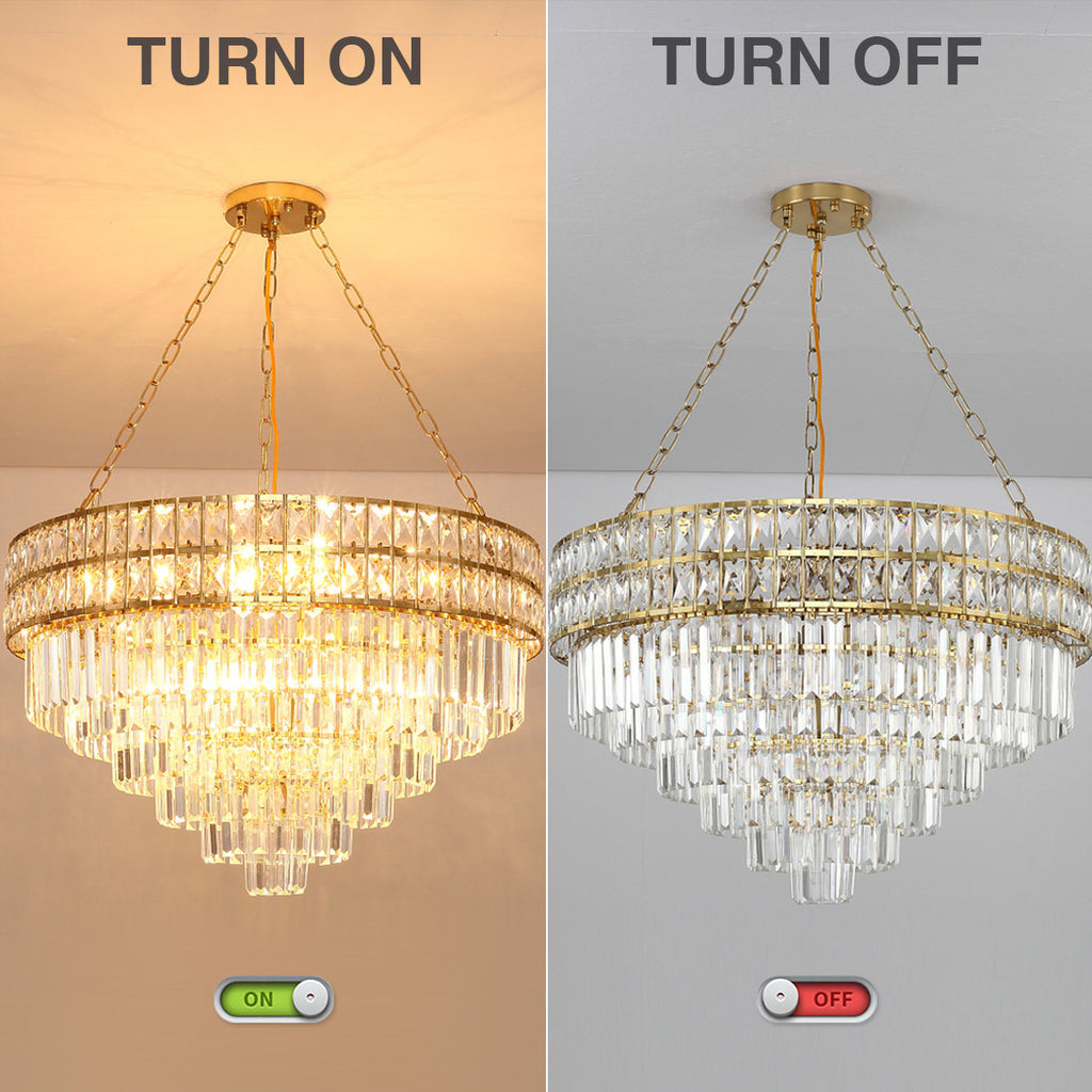 Imma Crystal Empire Chandelier