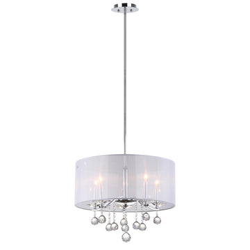 Jody 5-Light Dimmable Drum Chandelier