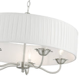 Lamotte 5-Light Dimmable Drum Chandelier
