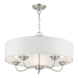 Lamotte 5-Light Dimmable Drum Chandelier