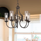 Littleville 5-Light Steel Dimmable Empire Chandelier