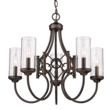 Littleville 5-Light Steel Dimmable Empire Chandelier