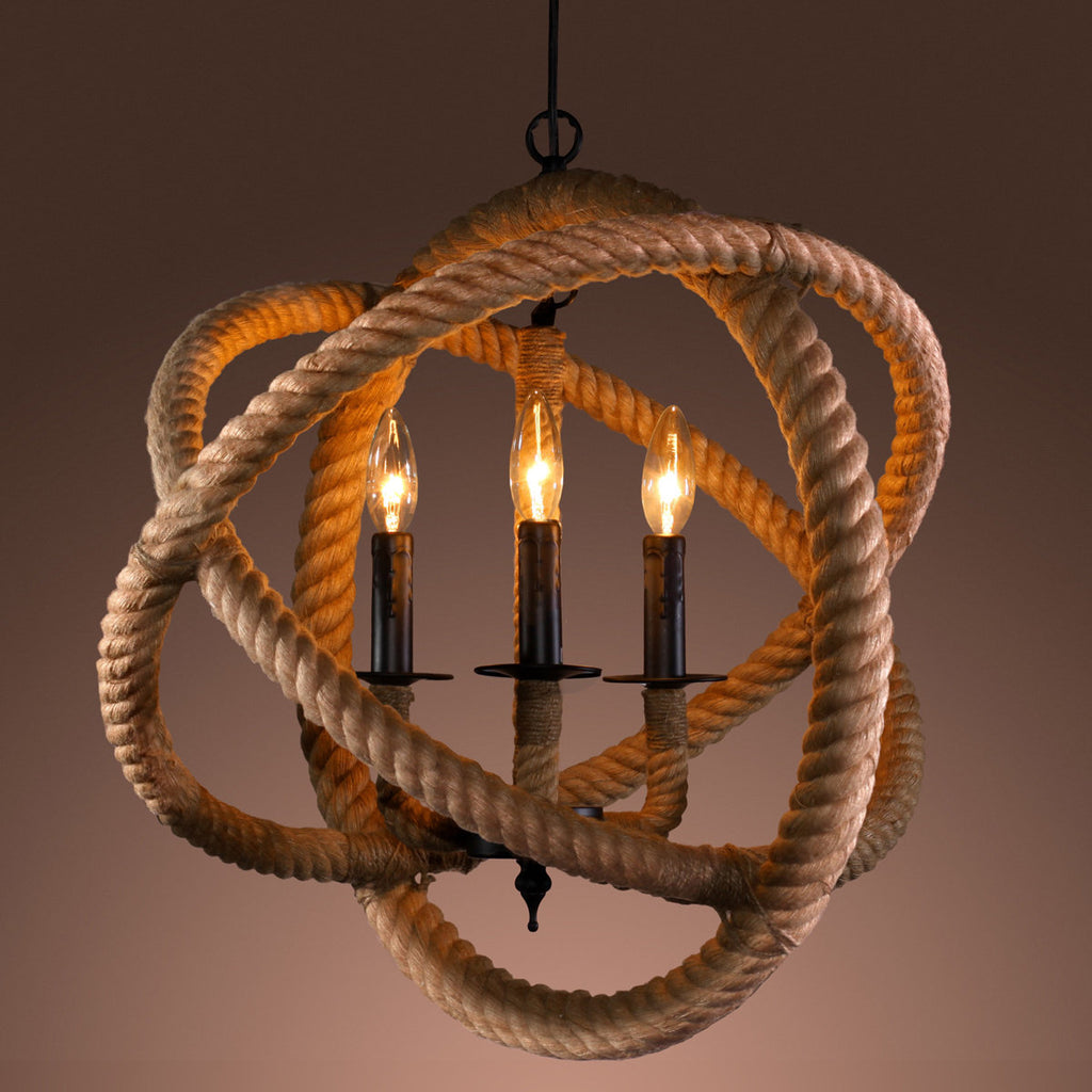 Loftis 3-Light Globe Chandelier