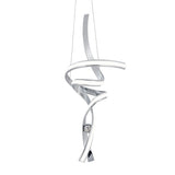 Midland 2-Light Dimmable LED Geometric Chandelier