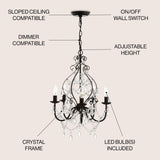 Minix 5-Light Dimmable Classic / Traditional Chandelier