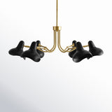 Muccio 6-Light Dimmable Modern Linear Chandelier