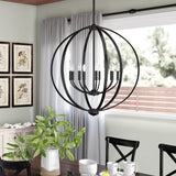 Petitt 9-Light Dimmable Chandelier