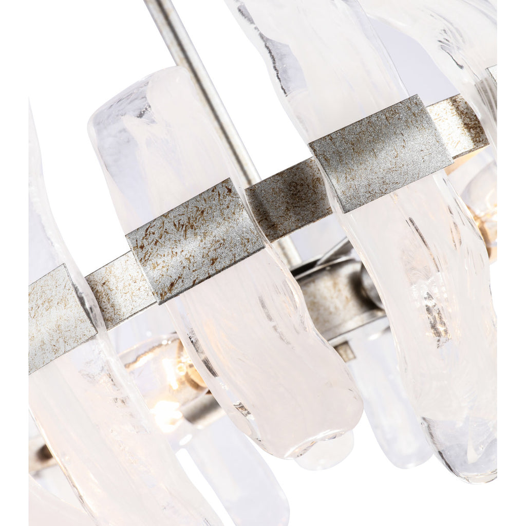 Pierz 4-Light Wagon Wheel Chandelier