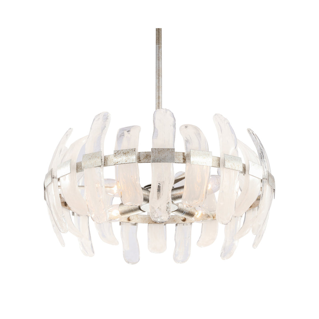 Pierz 4-Light Wagon Wheel Chandelier