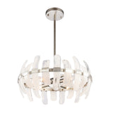Pierz 4-Light Wagon Wheel Chandelier
