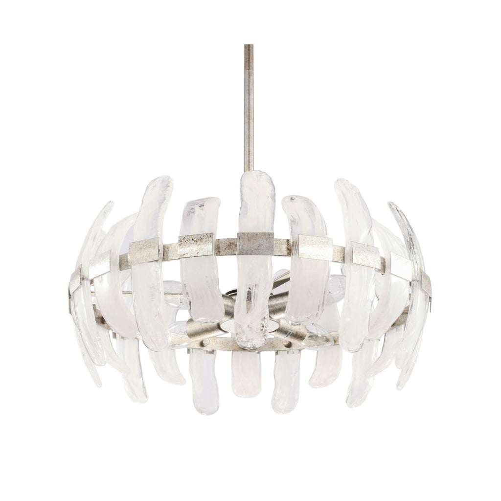 Pierz 4-Light Wagon Wheel Chandelier