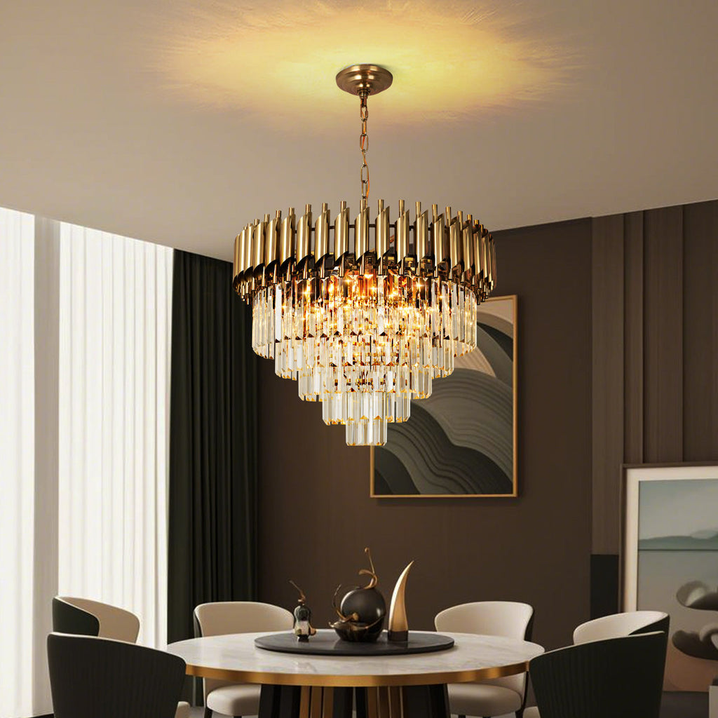 Prempal 8-Light Tiered Chandelier