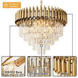 Prempal 8-Light Tiered Chandelier
