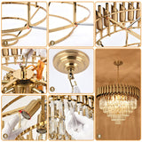 Prempal 8-Light Tiered Chandelier