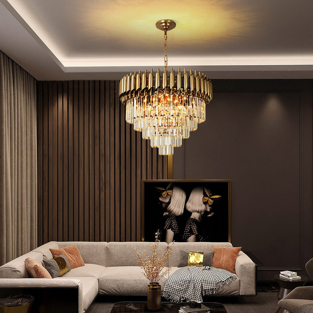 Prempal 8-Light Tiered Chandelier