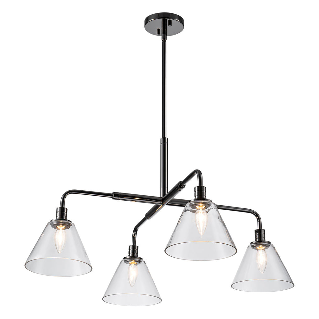 Royelle 4-Light Glass Chandeliers