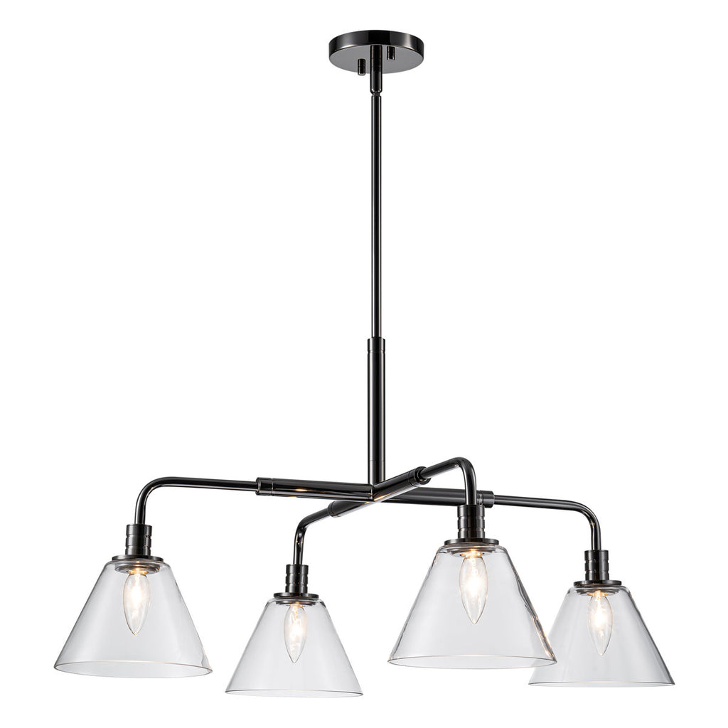 Royelle 4-Light Glass Chandeliers