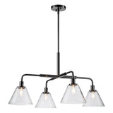 Royelle 4-Light Glass Chandeliers