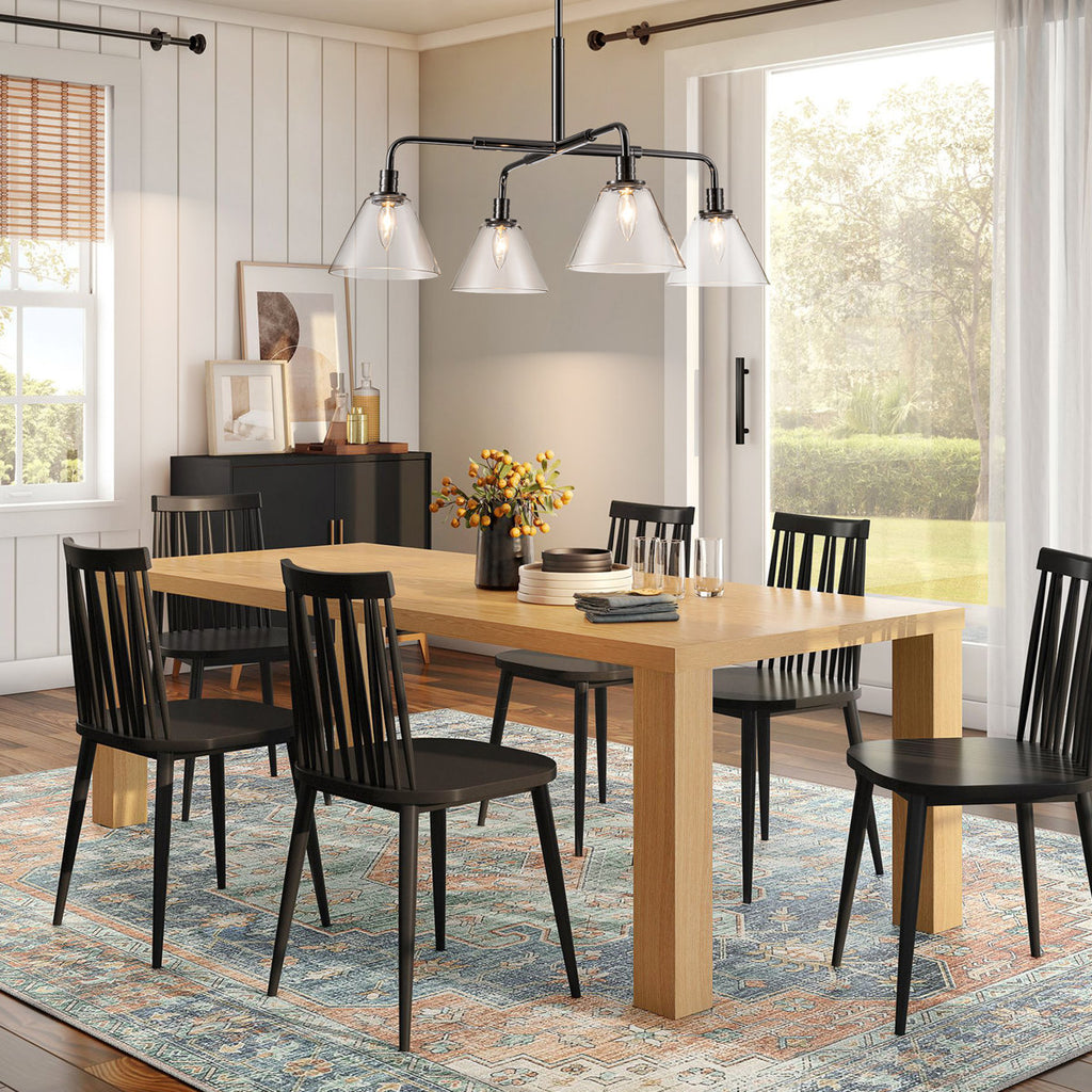 Royelle 4-Light Glass Chandeliers