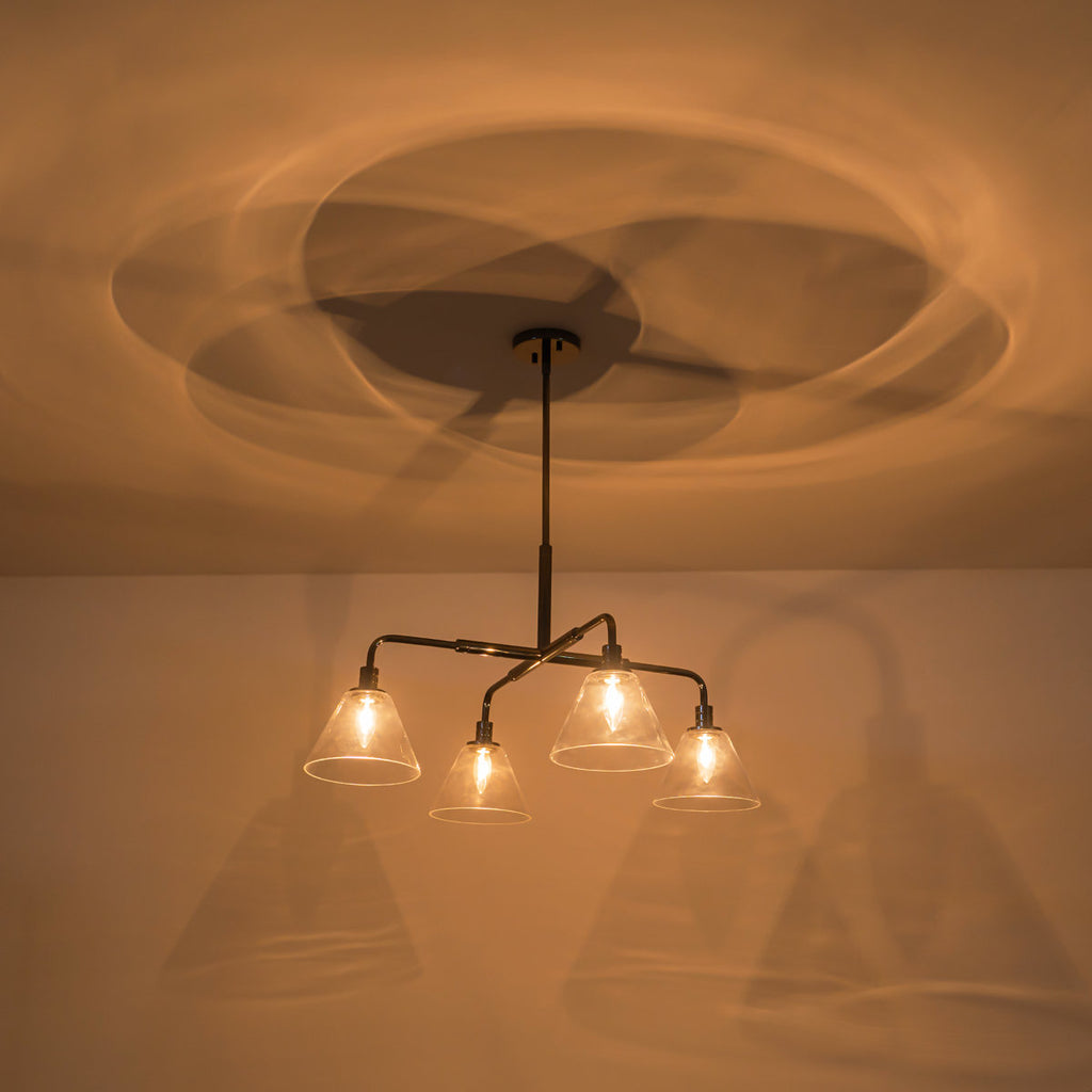Royelle 4-Light Glass Chandeliers