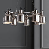 Sydnee 8-Light Wagon Wheel Chandelier