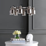 Sydnee 8-Light Wagon Wheel Chandelier