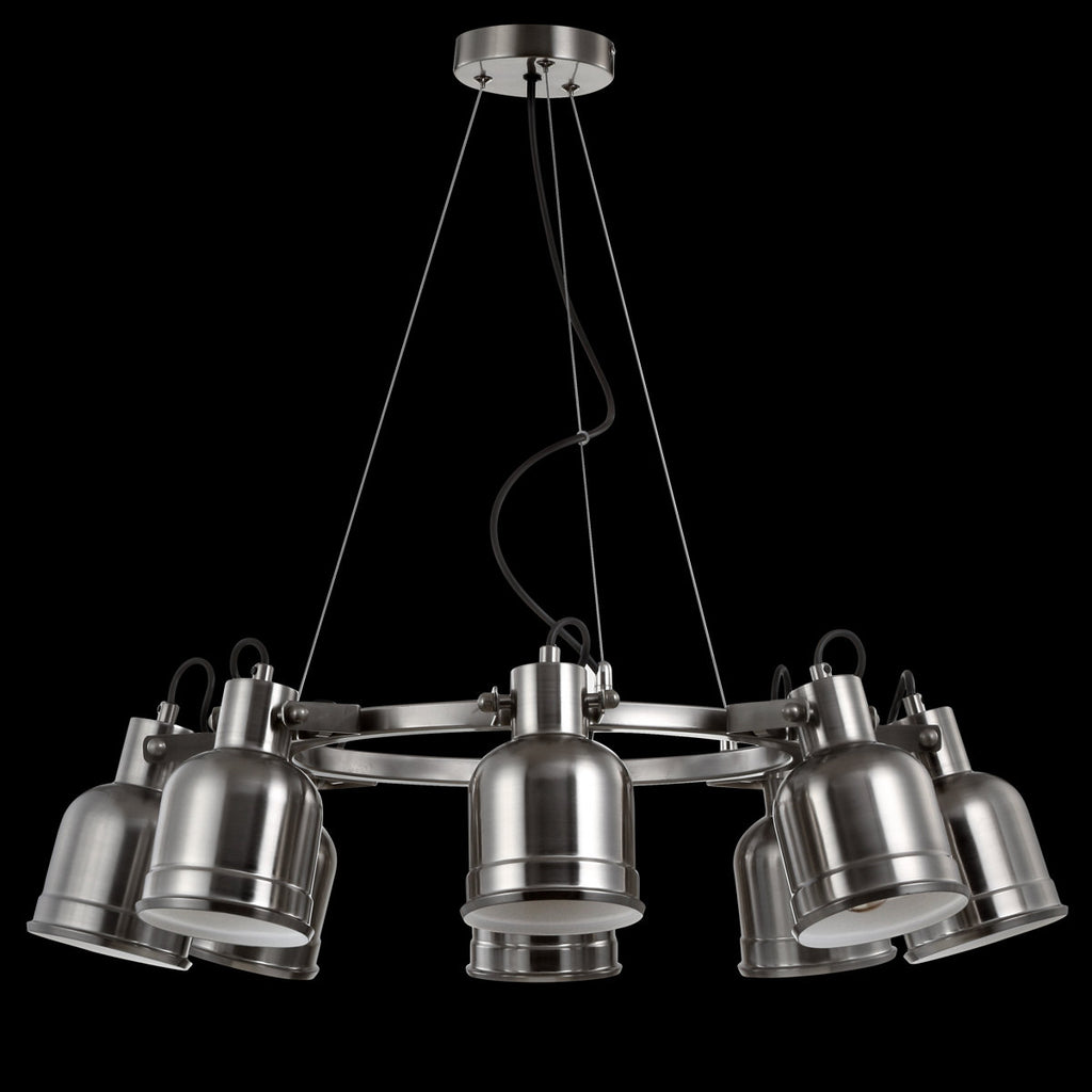 Sydnee 8-Light Wagon Wheel Chandelier