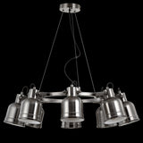 Sydnee 8-Light Wagon Wheel Chandelier